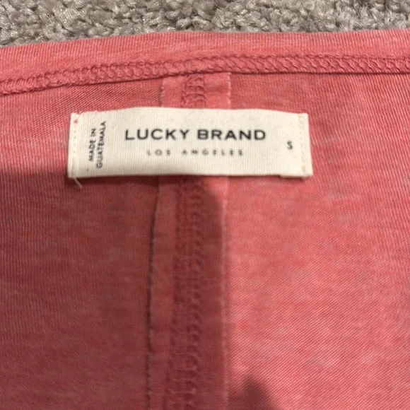 Lucky Brand Coral Top - Picture 3 of 5
